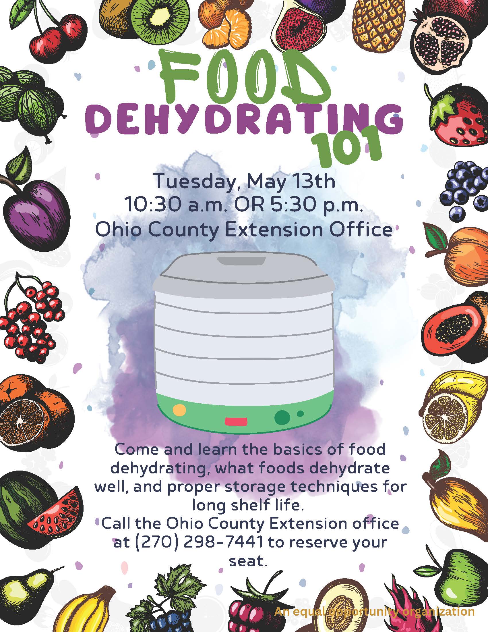 Food Dehydrating