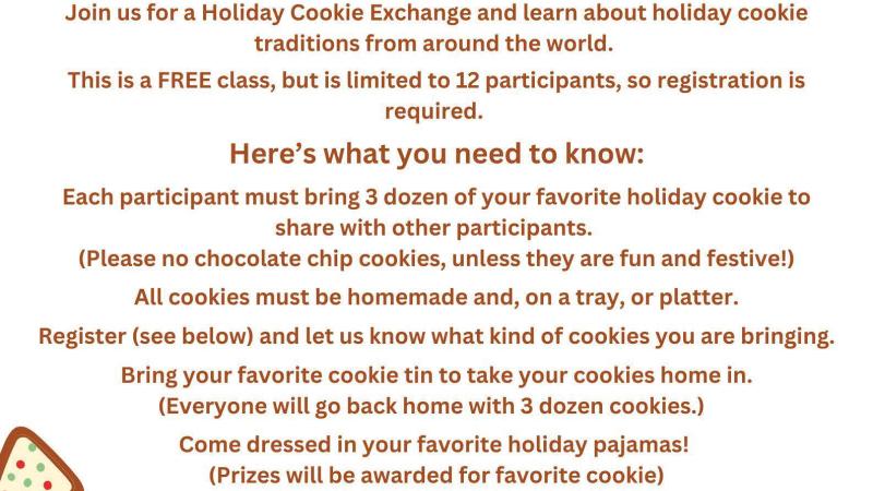 Kids Holiday Cookie Exchange